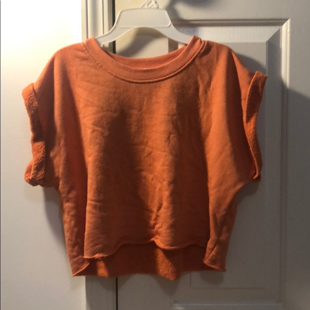 Truly Madly Deeply cropped shirt